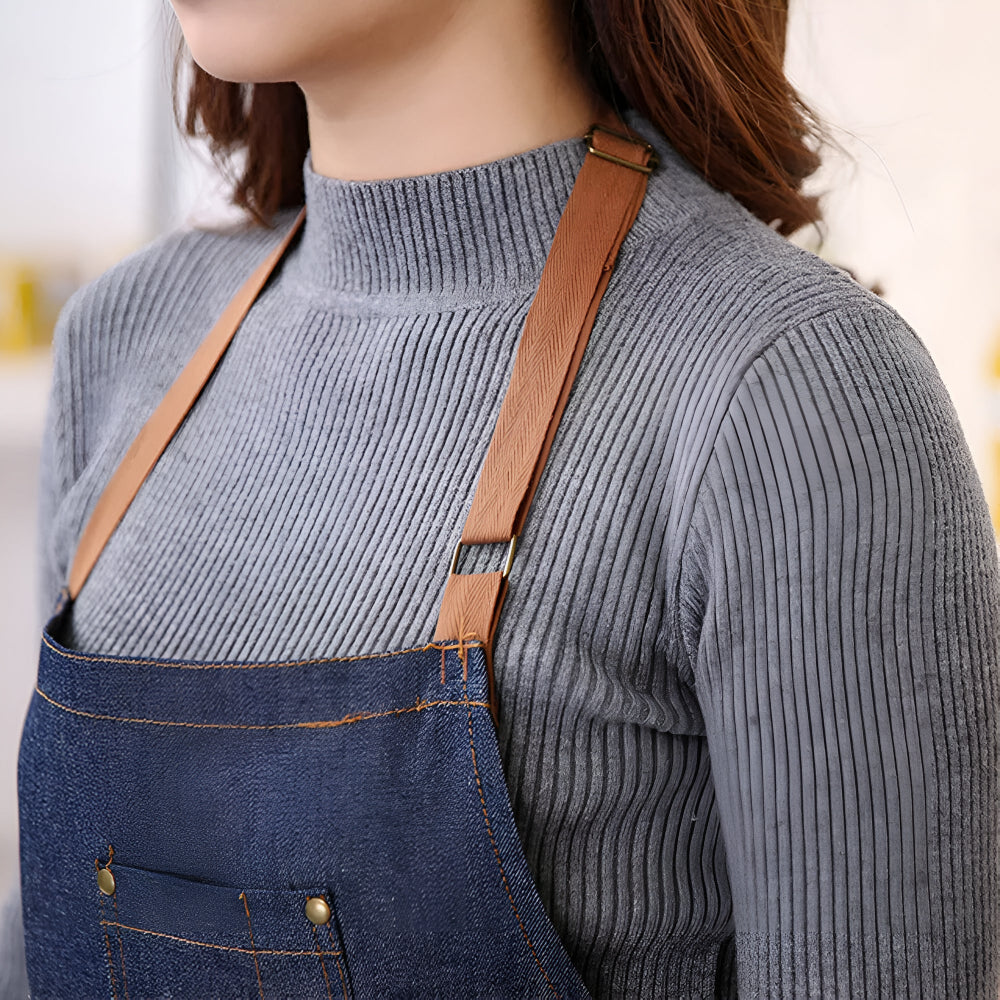 Adjustable Denim Apron