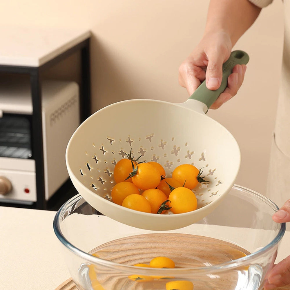 Heat-Resistant Plastic Colander Strainer