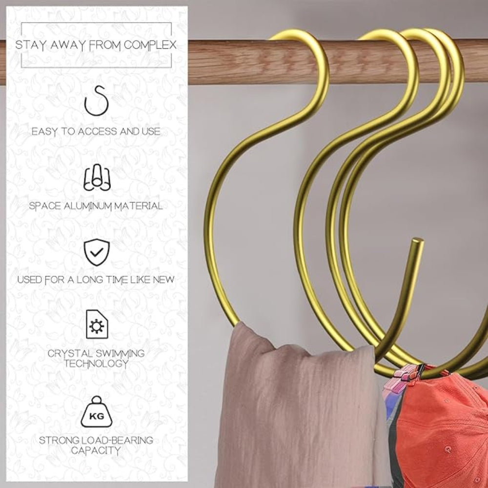 5-Piece Elegant Hook Hanger Organizers