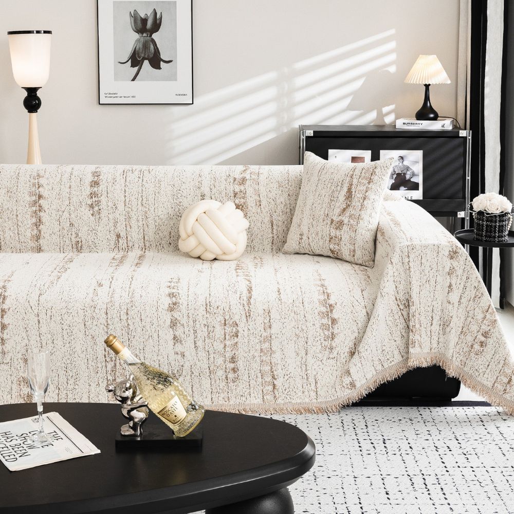 Almond Crest Sofa Cover