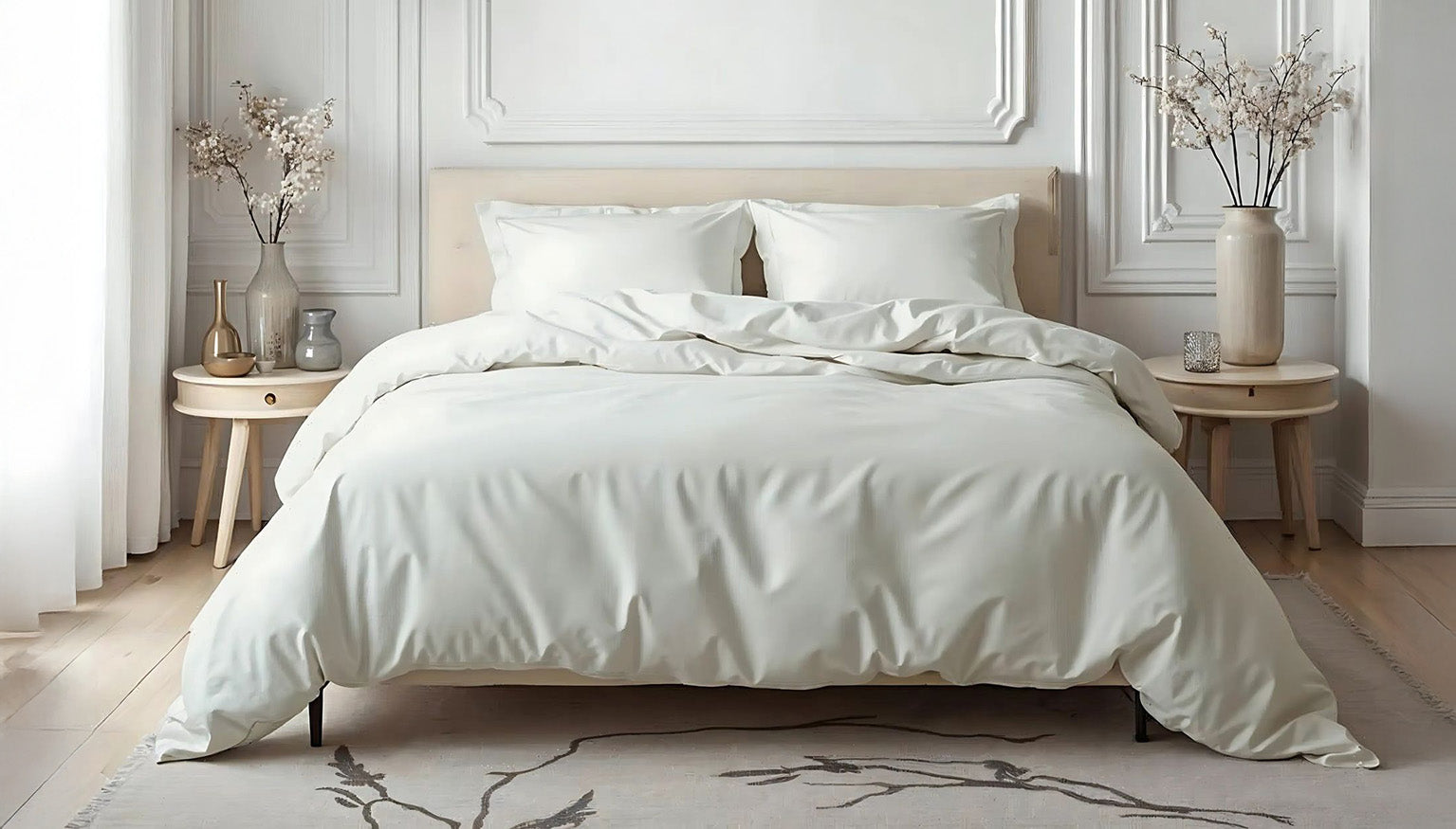 Classic 300 TC Organic Cotton Duvet Set