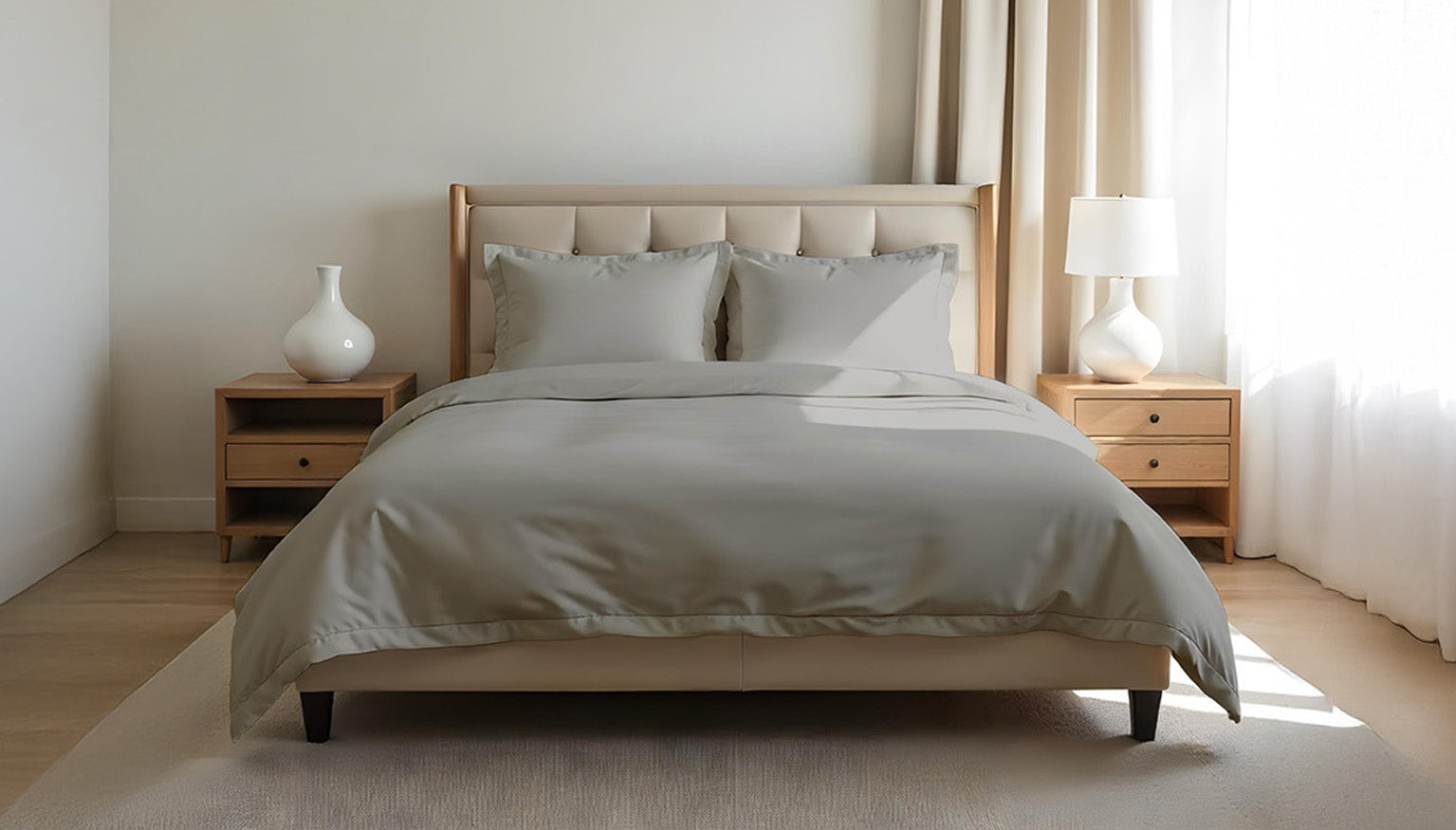 Classic 300 TC Organic Cotton Duvet Set
