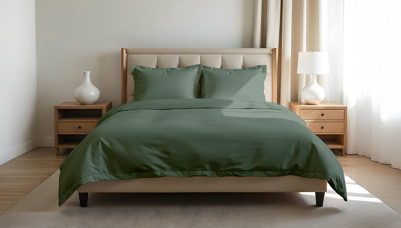 Classic 300 TC Organic Cotton Duvet Set