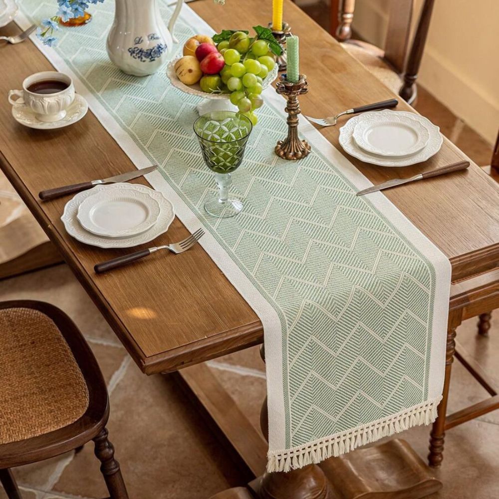 Zigzag Loom Table Runner