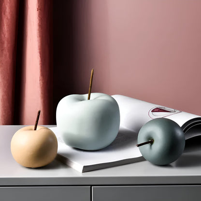 Apple Ceramic Ornaments