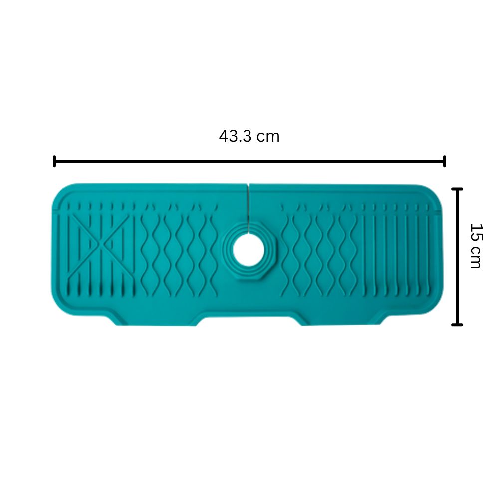 Aqua Slope Rubber Faucet Sink Mat