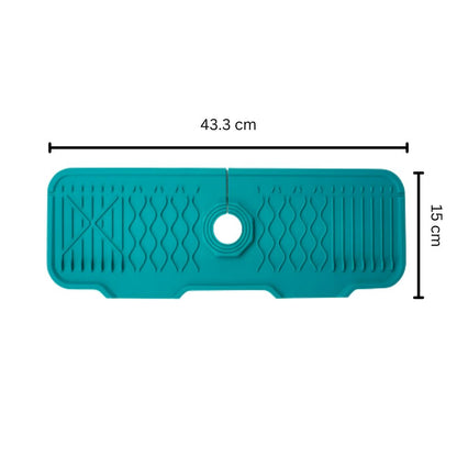 Aqua Slope Rubber Faucet Sink Mat
