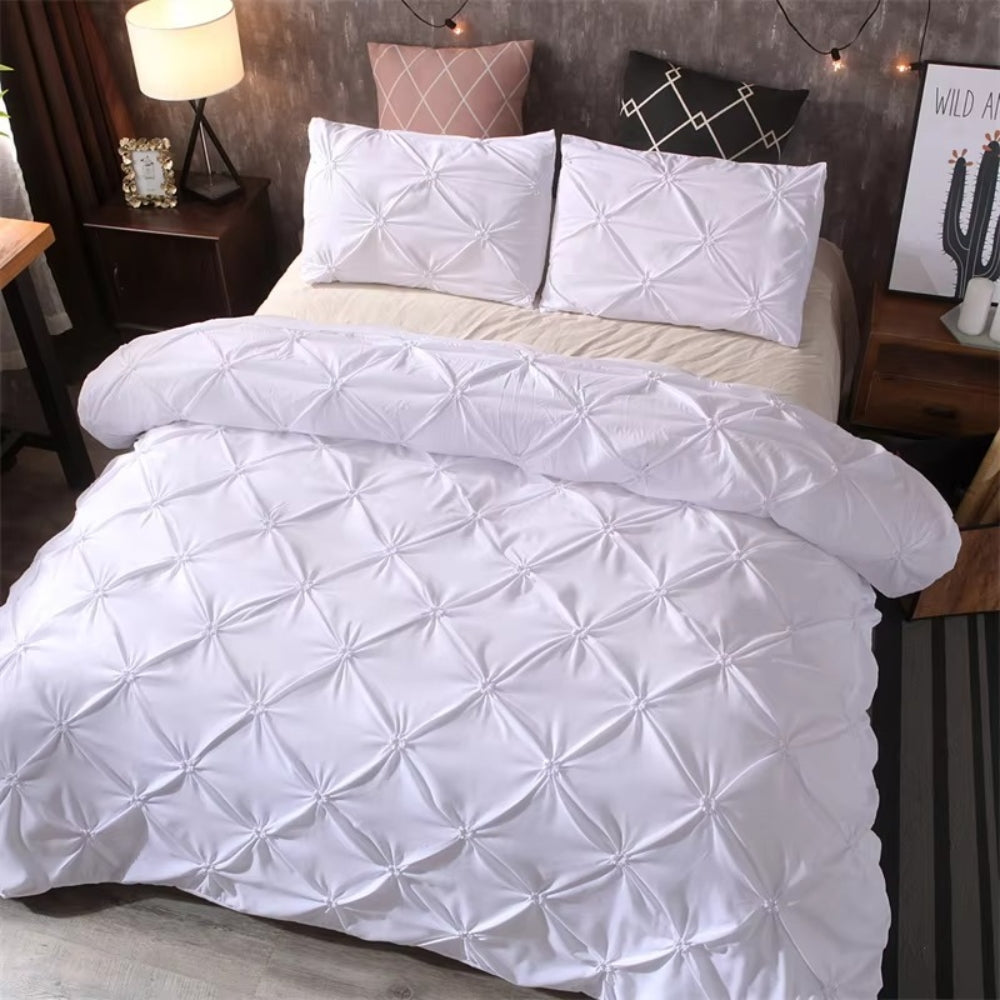 Airweave Pintuck | 3pcs Duvet Cover Set