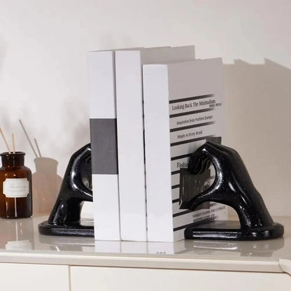Amora Resin Love Gesture Bookends