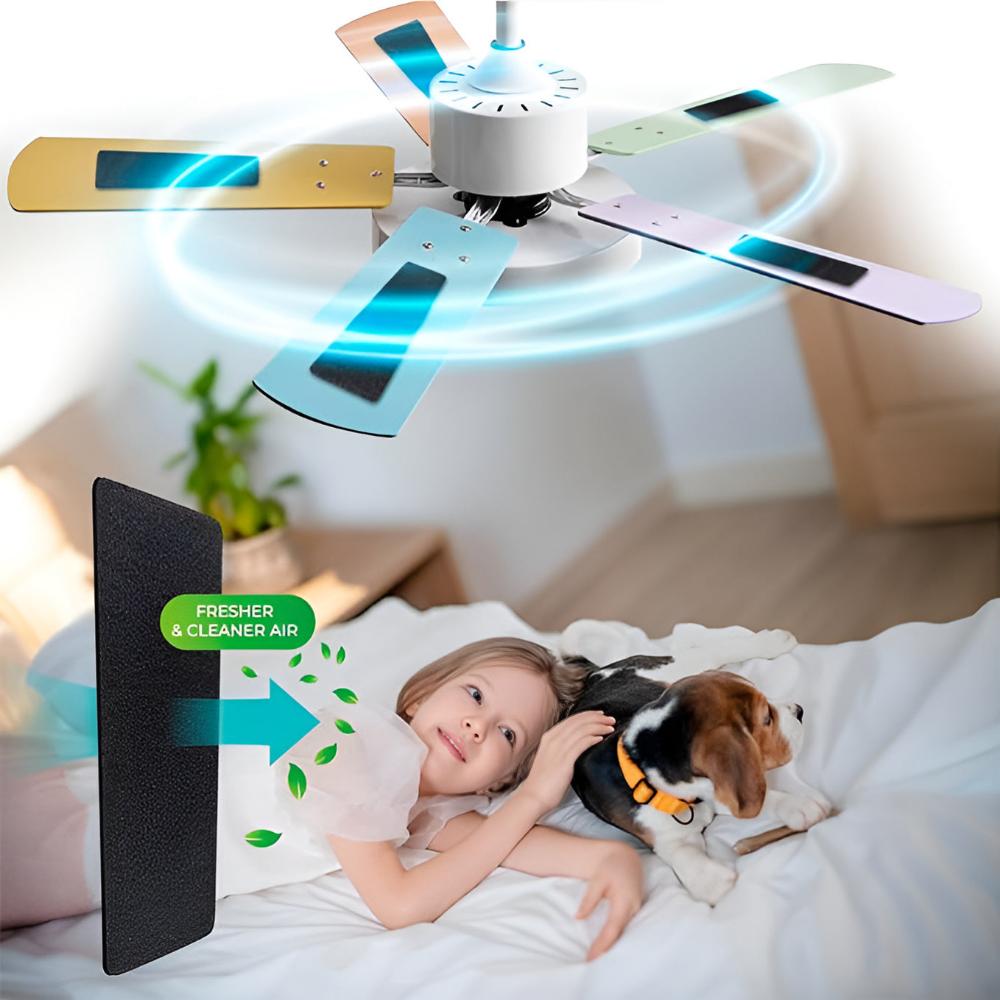 Ceiling Fan Air Purifier Pads | For Indoor Allergies & Hay fever