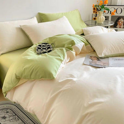 Lustova Cotton Duvet Cover | 3pcs Set