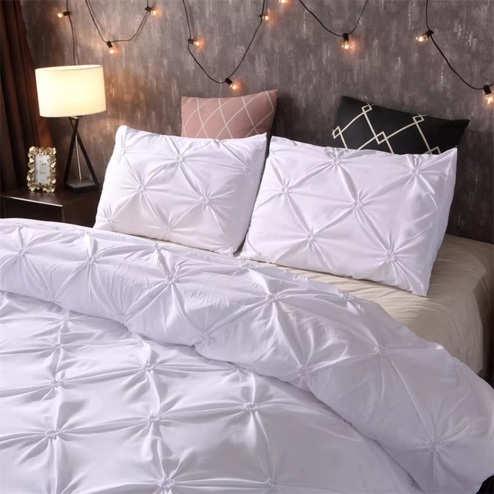 Airweave Pintuck | 3pcs Duvet Cover Set