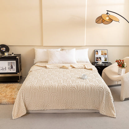 Almira Roman Luxe Soft Plush Blanket