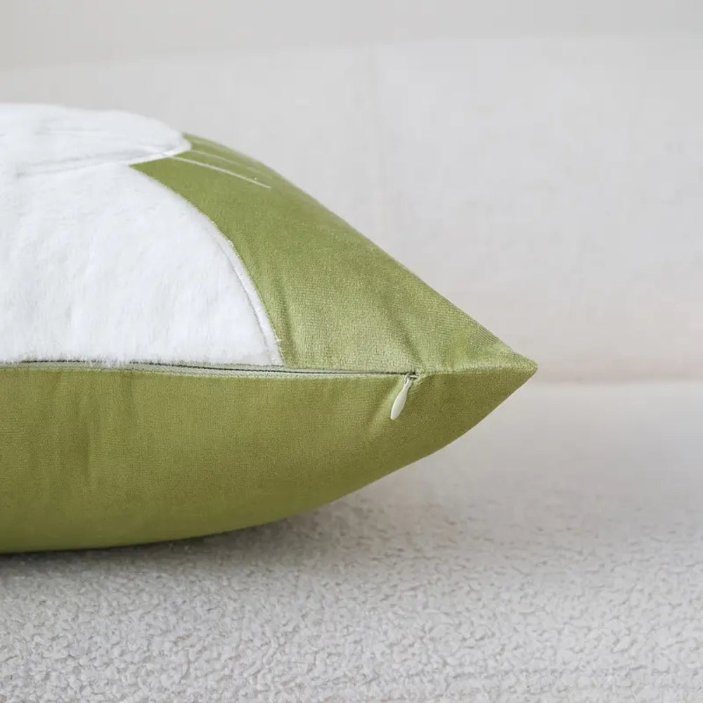 Appliqué Easter Bunny Cushion Cover