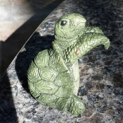 Arden Hanging Turtle Resin Pot Ornament