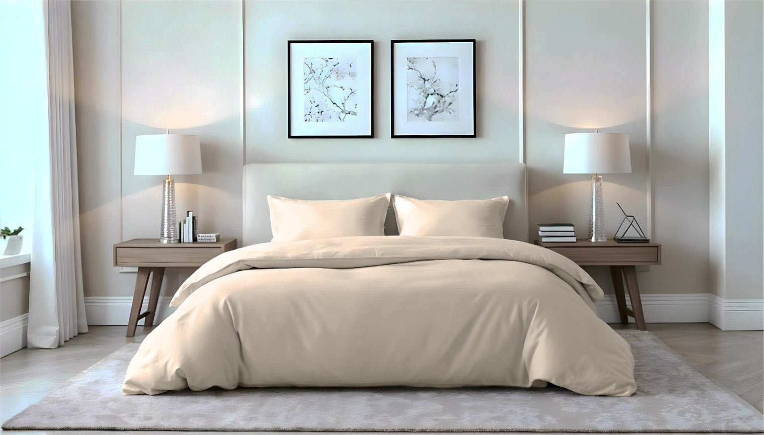 Classic 300 TC Organic Cotton Duvet Set