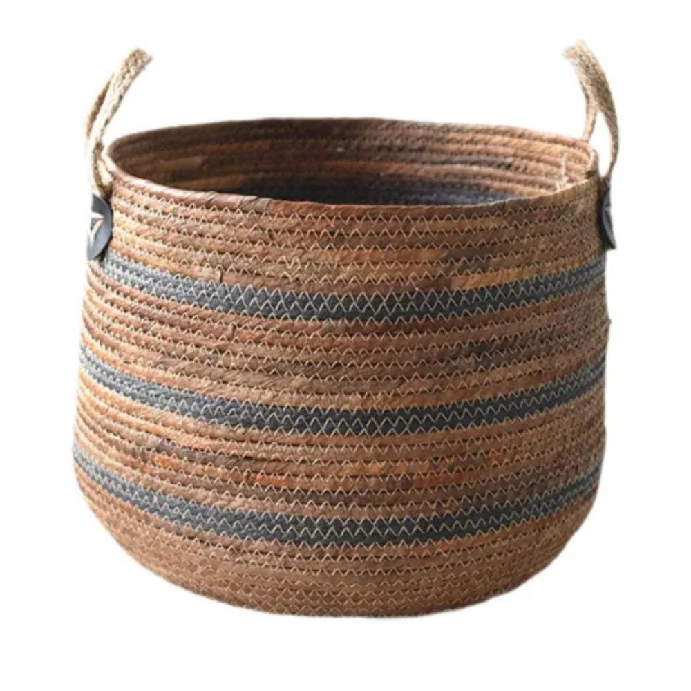 Eco Straw Woven Storage Basket