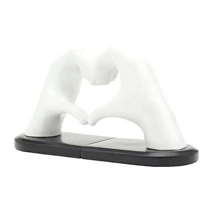 Amora Resin Love Gesture Bookends