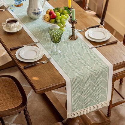 Zigzag Loom Table Runner
