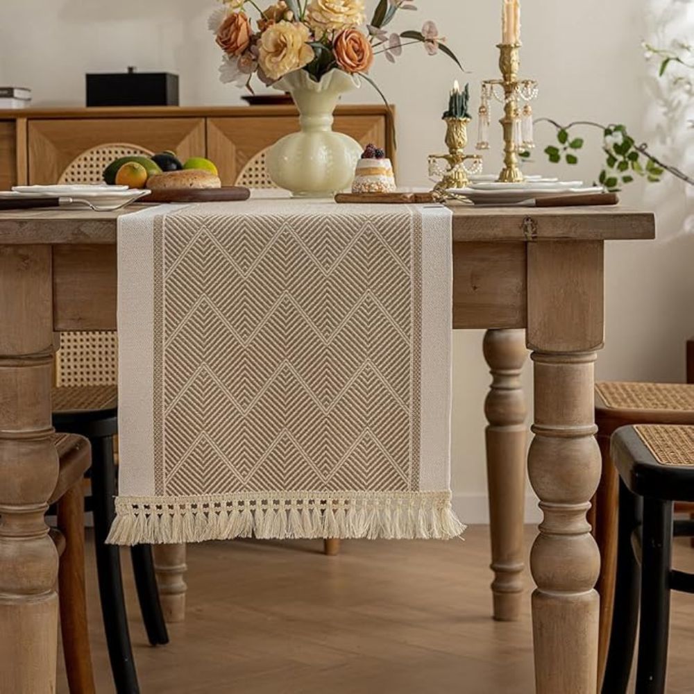 Zigzag Loom Table Runner