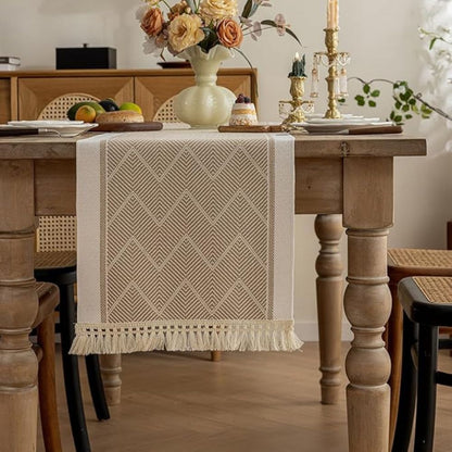 Zigzag Loom Table Runner