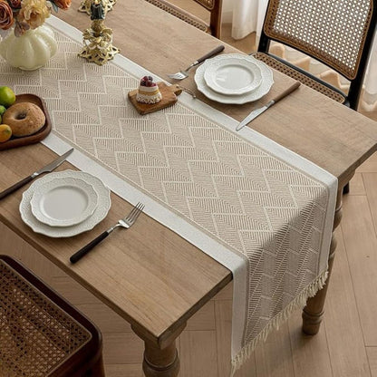 Zigzag Loom Table Runner