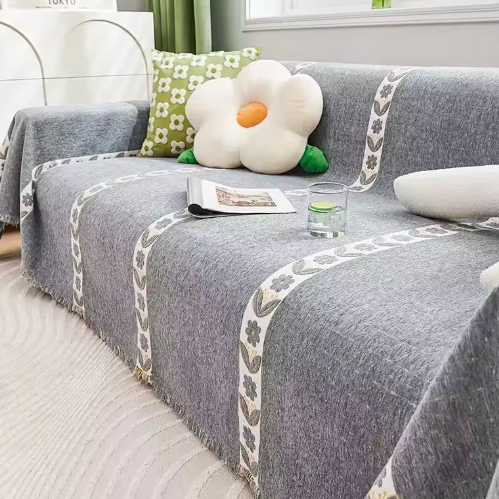 Flourish Leaf Sofa Cover